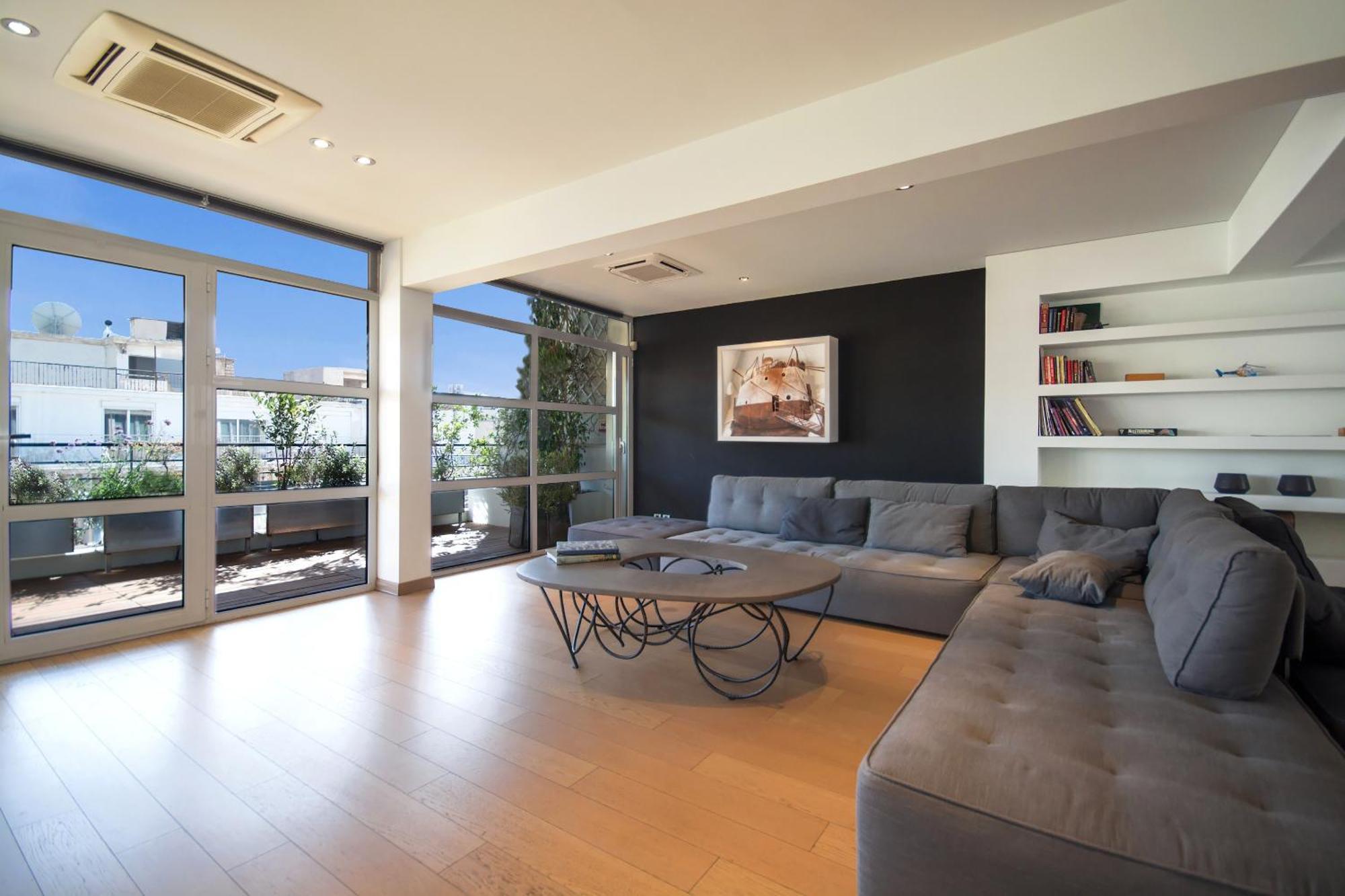 Ferienwohnung Hidesign Athens Art Loft Penthouse Acropolis View Exterior foto
