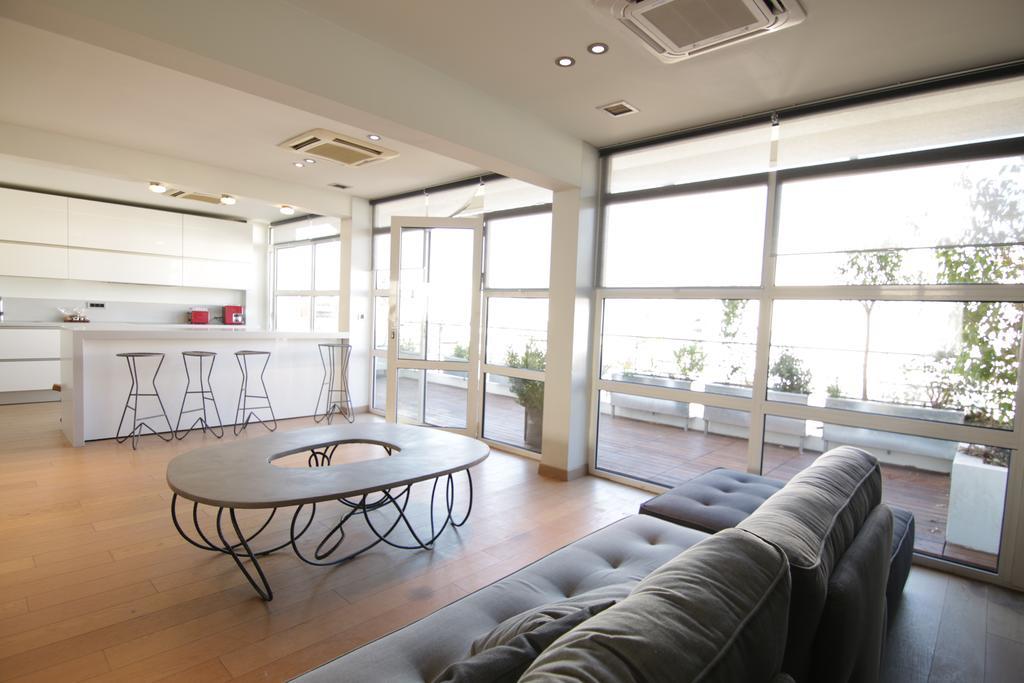 Ferienwohnung Hidesign Athens Art Loft Penthouse Acropolis View Exterior foto