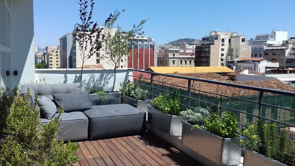 Ferienwohnung Hidesign Athens Art Loft Penthouse Acropolis View Exterior foto